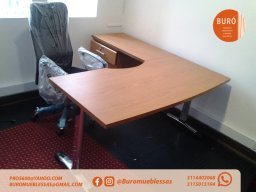 ESCRITORIOS EN L MADECOR